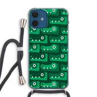 Crocs: iPhone 12 mini Transparant Hoesje met koord
