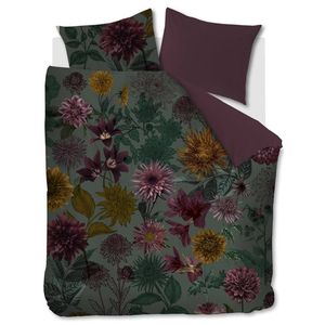 Beddinghouse Dekbedovertrek Dahlias Multi-1-persoons (140 x 200/220 cm)