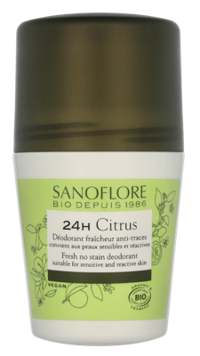 Sanoflore 24H Citrus Deodorant Duo Set 50 ml
