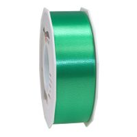 1x XL hobby/decoratie turquoise kunststof sierlinten 4 cm/40 mm x 91 meter