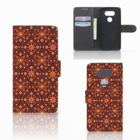LG G5 Telefoon Hoesje Batik Brown - thumbnail