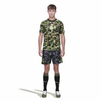 adidas x BAPE Voetbaltenue Groen Camo Zwart