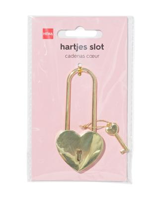 HEMA Slot hartjes 10x4.5cm
