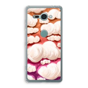 Katoen Wolken: Sony Xperia XZ2 Compact Transparant Hoesje
