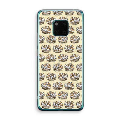 Slapende poes: Huawei Mate 20 Pro Transparant Hoesje