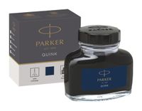 Vulpeninkt Parker Quink permanent 57ml blauw/zwart - thumbnail