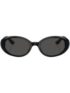 Dolce & Gabbana Eyewear lunettes de soleil à monture ronde - Noir