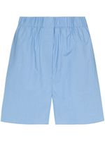 The Frankie Shop short à logo brodé - Bleu