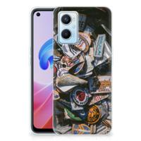 OPPO A96 | OPPO A76 | Siliconen hoesje | met foto Badges