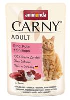 ANIMONDA Carny Adult Beef, turkey and shrimps - nat kattenvoer - 85g