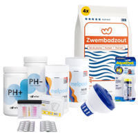 Toppy startset met zout voor zwembaden