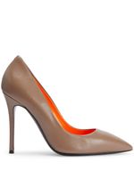 Giuseppe Zanotti escarpins Lucrezia 105 mm en cuir - Gris - thumbnail