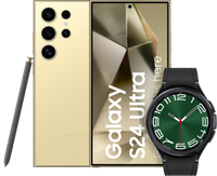 Samsung Galaxy S24 Ultra 256GB Geel 5G + Galaxy Watch 6 Classic Zwart 47mm - thumbnail