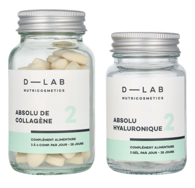 D-Lab Nutricosmetics - D-Lab Pure Nutrition Duo - 1 Month 2 pc