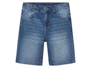 pepperts! Kinder jeanshorts (Donkerblauw, 134/140)