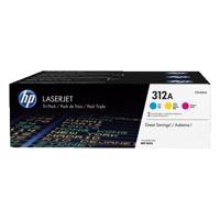 HP 312A cyaan LaserJet tonercartridge, tri-pack