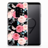 Samsung Galaxy S9 Plus TPU Case Butterfly Roses - thumbnail