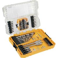 DEWALT 56-delige HSS-G metaal schroef-/boorset boor- en bitset Tough case - thumbnail