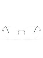 Lindberg lunettes de vue à monture ronde - Gris