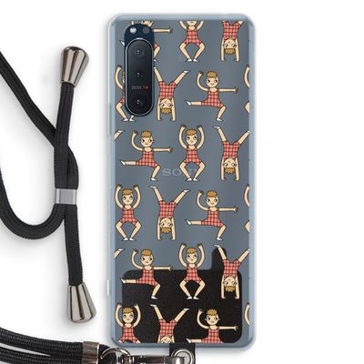 Gymboys: Sony Xperia 5 II Transparant Hoesje met koord