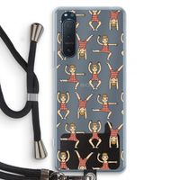 Gymboys: Sony Xperia 5 II Transparant Hoesje met koord
