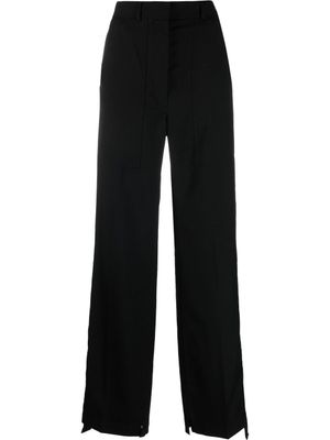 Stella McCartney pantalon droit à poches cargo - Noir