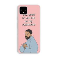 Hotline bling: Pixel 4 XL Transparant Hoesje