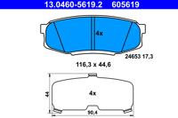 ATE Remblokset 13.0460-5619.2
