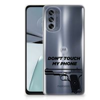 Motorola Moto G62 5G Silicone-hoesje Pistol DTMP