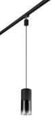 Trio HanglampDuoline met smoke glas langwerpig voor rail - 73060132