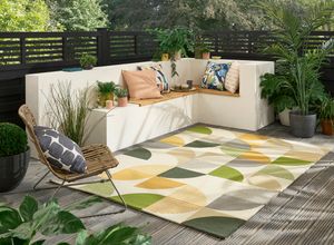 Scion - Ottil Citrus outdoor 424607 - 250x350 cm Vloerkleed