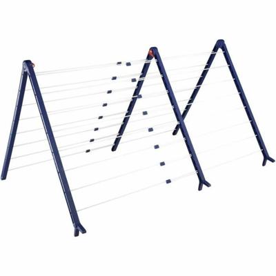 Waslijn Leifheit Bathtub Dryer Pegasus V 133 x 66,5 cm Blauw Wit Metaal
