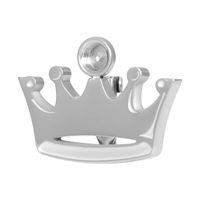 iXXXi Broche Crown Brooch Top Part Zilver - thumbnail