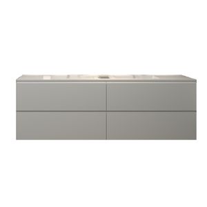 Badkamermeubelset Gliss Hermes 160 cm Mat Wit