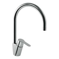 Keukenkraan Tres BM | Opbouw | 360° Draaibaar | Mengkraan | 1-hendel | Rond | Chroom