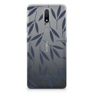 Nokia 2.4 TPU Case Leaves Blue