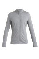 Icebreaker 260 Quantum IV LS Zip Vest Heren Metro Heather XXL