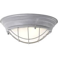 Brilliant 94492/70 Typhoon Plafondlamp LED E27 60 W Beton-grijs, Wit