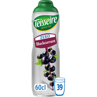 Teisseire Zero Suiker Cassis Siroop 60cl bij Jumbo