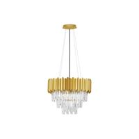 Lyora HanglampMagnolia goud en kristal Ø 50cm - 9824075
