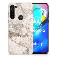 Motorola Moto G8 Power | TPU | Siliconen hoesje | Marmer Beige