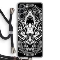 Oh Deer: Samsung Galaxy S21 Transparant Hoesje met koord