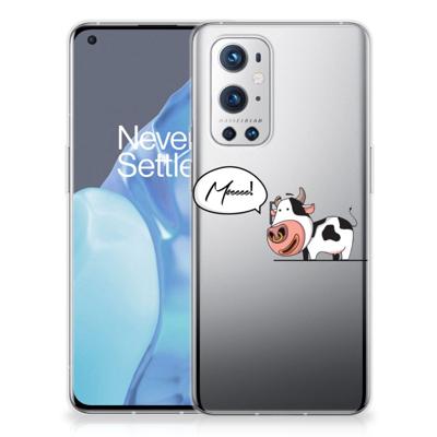 OnePlus 9 Pro Telefoonhoesje met Naam Cow OnePlus 9 Pro Telefoonhoesje met Naam Cow