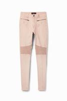 Slim fit biker jeans - RED - 42