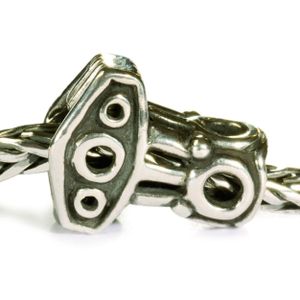 Trollbeads TAGBE-20100 Kraal Hamer van Thor zilver