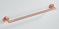 Handdoek houder Copper | Wandmontage | 60 cm | Enkel houder | Koper geborsteld