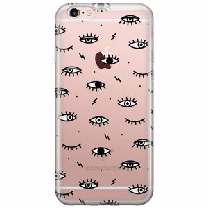 iPhone 6/6s transparant hoesje - Eye see you