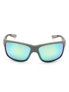 Maui Jim lunettes de soleil miroitées à monture rectangulaire - Gris