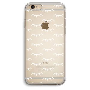 Wimpers: iPhone 6 Plus / 6S Plus Transparant Hoesje