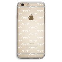 Wimpers: iPhone 6 Plus / 6S Plus Transparant Hoesje